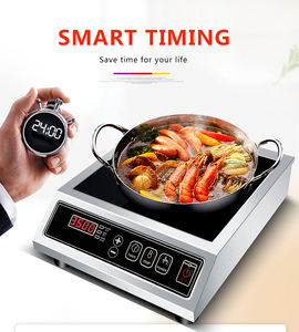 Cocina de inducción negra de alta potencia, 3500 vatios, muy vendida, para restaurantes y hogares. - Product Image 3