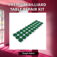 Tissu en feutre de laine haut de gamme durable pour table de billard/snooker, patch de réparation et d'entretien