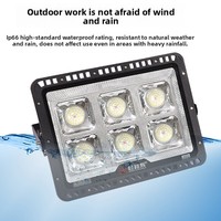 Projecteurs LED IP66 personnalisés 50W 6500K en aluminium moulé, longue durée de vie, haute luminosité, pour l'extérieur, cour, place publique