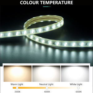 ไฟตกแต่งสวนกลางแจ้ง <span class=keywords><strong>BIHUA</strong></span> 6500K  อะลูมิเนียมพลาสติก รูปทรงปรับแต่งได้ 8W SMD2835 ไฟ LED แบบเส้น - Product Image 4