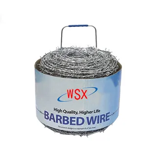 Barb Wire Price Per Roll Galvanized Barbed Wire Farm Fence barb wire fence tightener