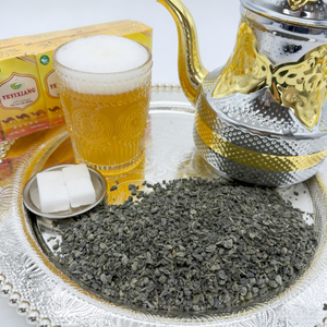 Thé vert à prix abordable, délicieux thé à la menthe Marco, thé Gunpowder 3505, boîte en vrac, sachet, thé santé, offre d'usine chinoise, échantillon gratuit - Product Image 5