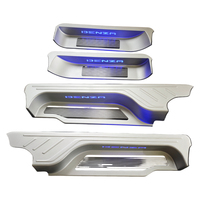 Accessoires DENZA D9 4-1 MPV, marchepieds de bienvenue LED pour portes arrière, marchepieds en aluminium, décoration intérieure, Chine Zhejiang HY