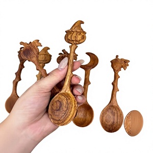 Wholesale Disposable <b>Wooden</b> Teaspoon Mini Wood 6-Piece Sustainable Dishwasher Safe for <b>Ice</b> <b>Cream</b> Sampling Coffee Shops Custom - Product Image 1