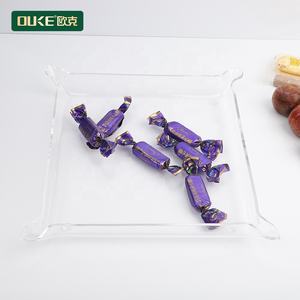 מגשי אקריליק מותאם אישית מגשים ממתקי מזון אקרילי מגשים מגשים אקריליים - Product Image 4