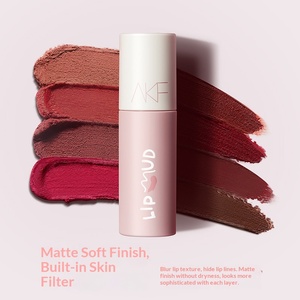 Brillo Labial Akf Lip Glaze, Color Nude, Aspecto Natural, Baja Saturación, Acabado Mate Aterciopelado, Antiadherente, Efecto Iluminador - Product Image 4