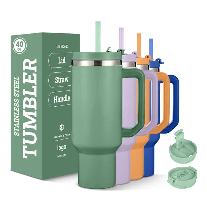 Stainless Steel Mug - 40oz Vacuum Insulated Beer Tumbler