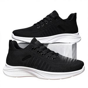 Chaussures de course légères <span class=keywords><strong>à</strong></span> semelle souple pour femme adulte, chaussures de marche décontractées en plein air, chaussures de <span class=keywords><strong>basket</strong></span>-ball <span class=keywords><strong>à</strong></span> talons compensés - Product Image 1