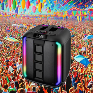 Alta Qualidade NDR810 NDR 102A Fábrica Sem Fio Ao Ar Livre Bluetooth Alto-falante Azul AC Power Mini Multifuncional Home Use Saída De Áudio - Product Image 2