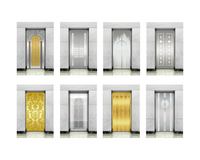 Ascenseur de passagers d'hôtel moderne sans engrenages avec une vitesse de 1,5 m/s et une structure en acier haute résistance