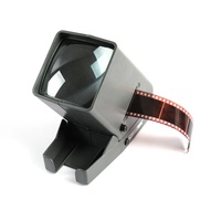 Visualiseur de diapositives Medalight SV-3 avec grossissement 3X, 35 mm, éclairage LED, température de couleur 5850K, 4 piles AA/adaptateur secteur, pour bureau