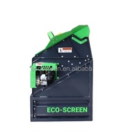 Machine de criblage linéaire électrique EPA pour le sol, le sable, le gravier, séparateur de compost avec boîte de vitesses et moteur