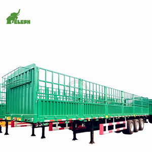 Step wise-Tipo de cuello de cisne, tienda, barra, remolques/estaca, transporte de animales, <span class=keywords><strong>camión</strong></span>, <span class=keywords><strong>jaula</strong></span> de acero, remolque - Product Image 5