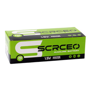 Pile bouton alcaline jetable personnalisée SCRCEO L754 1,5 V Ag5 LR754 - Product Image 4