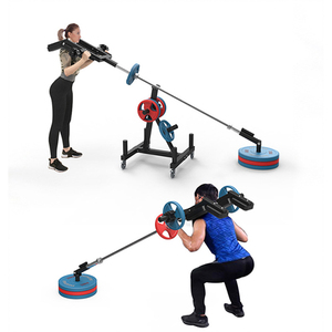 Accessoire <span class=keywords><strong>de</strong></span> musculation en acier épaissi avec poignée Landmine, barre standard, barre T pour Hack Squat, Shoulder Press et T Bar Row, et coussinet d'épaule en PU, pour <span class=keywords><strong>salle</strong></span> <span class=keywords><strong>de</strong></span> <span class=keywords><strong>sport</strong></span> à domicile - Product Image 5