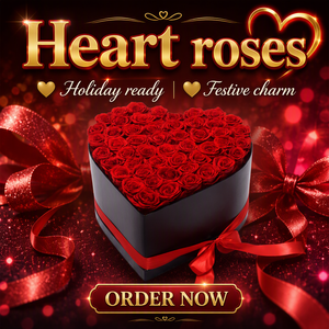 Caja <span class=keywords><strong>de</strong></span> <span class=keywords><strong>Regalo</strong></span> con Flores Preservadas en Forma <span class=keywords><strong>de</strong></span> Corazón, Rosas Eternas, 50 Rosas Naturales Decorativas Eternas <span class=keywords><strong>para</strong></span> <span class=keywords><strong>el</strong></span> Día <span class=keywords><strong>de</strong></span> <span class=keywords><strong>la</strong></span> <span class=keywords><strong>Madre</strong></span>, San Valentín - Product Image 3