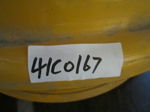 Roue en acier pour niveleuse 41C0167, ensemble jante, pièces de machines de construction, directement de l'usine - Product Image 3