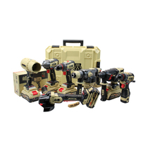 Kit de perceuses électriques Feng Bao Factory 21v, perceuse sans fil portable, sans balais, 18V, batterie au lithium, kit d'outils électriques