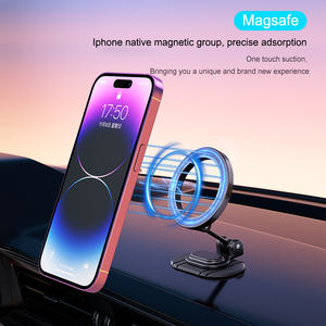 뜨거운 판매 마그네틱 전화 홀더 360 도 조정 가능한 접이식 자석 핸드폰 브래킷 전화 프로 맥스에 대한 자동차 마그네틱 홀더 - Product Image 3