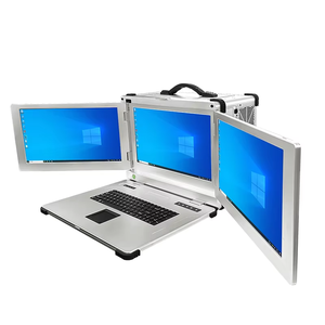 Ordinateur portable robuste à trois écrans de haute qualité Intel Core I5/ I7/i9 étui robuste Durable I7 tablette industrielle robuste - Product Image 2