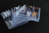35PT/55PT/75PT/100PT/130PT/180PT/260PT/360PT Clear Regular PVC Card Holder Protector Sleeves Top Loader