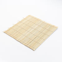 Tapis à sushi en bambou alimentaire biodégradable pour la restauration