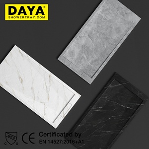 Patrón de mármol Bandeja de <span class=keywords><strong>ducha</strong></span> Walk-In Shower Pan Superficie mate Base de <span class=keywords><strong>ducha</strong></span> <span class=keywords><strong>Plato</strong></span> De <span class=keywords><strong>Ducha</strong></span> - Product Image 6
