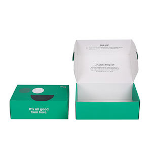 Çin fabrika özel logolu karton kutu ambalaj giyim iç çamaşırı oluklu posta gönderim kutusu küçük iş için küçük nakliye kutusu - Product Image 5