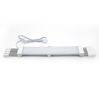 Kabel Ekstensi RGB 8Pin 24Pin ARGB ATX untuk Casing PC, Pengisian Cepat 3A, Kabel Daya Motherboard Komputer PVC Berwarna