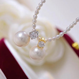 Pendentif en argent S925 avec perles rondes de 9 à 13 mm, accessoires de perles DIY, support vide pour pendentif en jade tendance, collier en cristal 31048 - Product Image 4