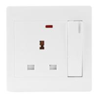 10A 250V contrôle grande clé trois pieds carrés interrupteur prise prise intelligente interrupteur USB Rose-doré noir écrire fournisseur électrique