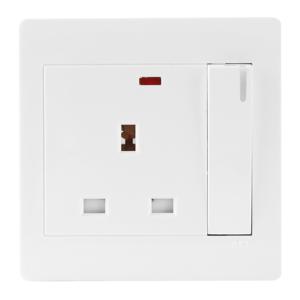 10A 250V Control llave grande interruptor <span class=keywords><strong>de</strong></span> tres pies cuadrados interruptor <span class=keywords><strong>de</strong></span> enchufe inteligente USB Rosa-dorado negro escribir proveedor eléctrico - Product Image 4