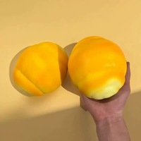 Piggy Bun Gooey Squishy Factory Ultra Slow Rising Plastic Squeeze Toy Moist Sticky Stress Relief Fidget Wholesale Gift Teens