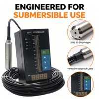Transmetteur de niveau analogique en gros, signal 4-20mA, capteur de mesure de niveau hydrostatique pour réservoir d'eau