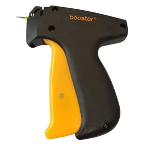 Booster OEM micro stitch tagging gun kit produttori prezzo personalizzato ABS abbigliamento safty hang logo tag pin pistola appendere etichette appese