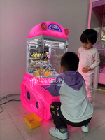 Super Tank LED Lightful 8 Cm 3Inch Jouet Candy Catcher Grabber Mini Portry Bartop Griffe Grue Arcade Game Machine