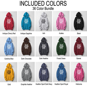 Tùy Chỉnh Áo Len 400 GSM Nặng Trọng Lượng Lông Cừu Áo Chất Lượng Cao Áo Thun Áo Len Với Mui Xe Tùy Chỉnh Người Đàn Ông In Áo - Product Image 3