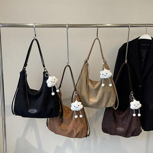 Fashion Women's Tote <b>Bags</b> <b>Large</b>-capacity Cross-border Handbag 2026 New Style Simple Patchwork Shoulder <b>Bag</b> Designer <b>Canvas</b> <b>bags</b> - Product Image 5