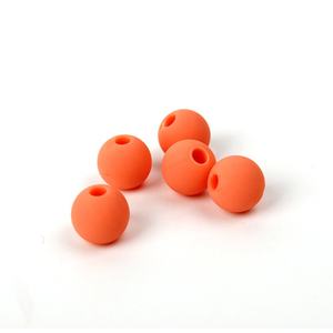 ลูกปัดอะคริลิคสีพาสเทลทรงกลมลูกปัดลูกม้าสีลูกกวาดแบบ DIY - Product Image 3