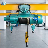 Nouvel Équipement de Levage Robuste 2T 3T 5T 10T avec Chariot pour Pont Roulant Monopoutre, Treuil Électrique à Câble CD MD