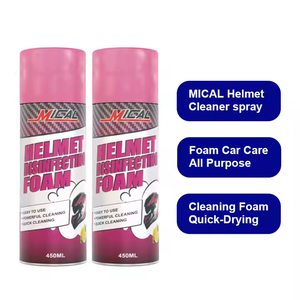<span class=keywords><strong>Prix</strong></span> usine 450ml nettoyant pour casque sans eau mousse Spray nettoyage en profondeur mousse riche action rapide sans rinçage nettoyage <span class=keywords><strong>intérieur</strong></span> - Product Image 4