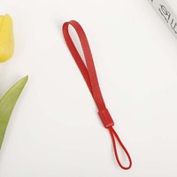 Dragonne réglable en nylon avec pendentif à breloque pour étui de téléphone, clé et accessoire pour écouteurs.