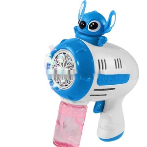 Súng bắn bong bóng tự động 10 lỗ nhựa ABS cao cấp mùa hè KK <span class=keywords><strong>2025</strong></span>, màu xanh dương, bán chạy, đồ chơi điện tử cho trẻ em, bán buôn - Product Image 1