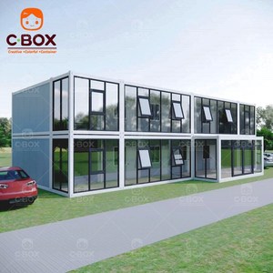 Cbox Customized Hotel Ready Made Office Modular Project Department Easy Assemble Mining Camp Flat Pack Container House - Product Image 4