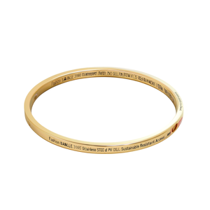 Bracelet tendance en acier inoxydable 316L plaqué or PVD, accessoire de bijouterie durable et résistant - Product Image 2