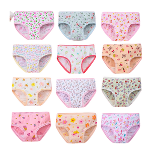 Slip da Donna in Pizzo Floreale Sottile, 100% Cotone, Vita Media, Morbidi e Stampati per Uso Quotidiano - Product Image 1