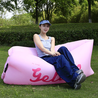 Canapé gonflable en tissu Oxford pour festival de musique en plein air, tapis de plage, lit d'air, chaise longue modèle S400-L pour loisirs en extérieur