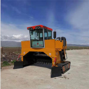 <strong>Mini</strong> Horse Manure <strong>Compost</strong> <strong>Shredder</strong> Machine Organic Waste <strong>Compost</strong> Fertilizer Making Machine - Product Image 1