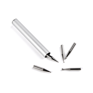 Ensemble de 6 stylos de gravure interchangeables pour nail art, avec manche en acrylique et outils de dessin en alliage pour la manucure - Product Image 6