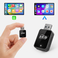 Accessoires Auto : Adaptateur CarPlay Sans Fil Personnalisé 2-en-1, Mini Dongle USB, Boîtier AI Portable Android Auto, Fournisseur d'Usine